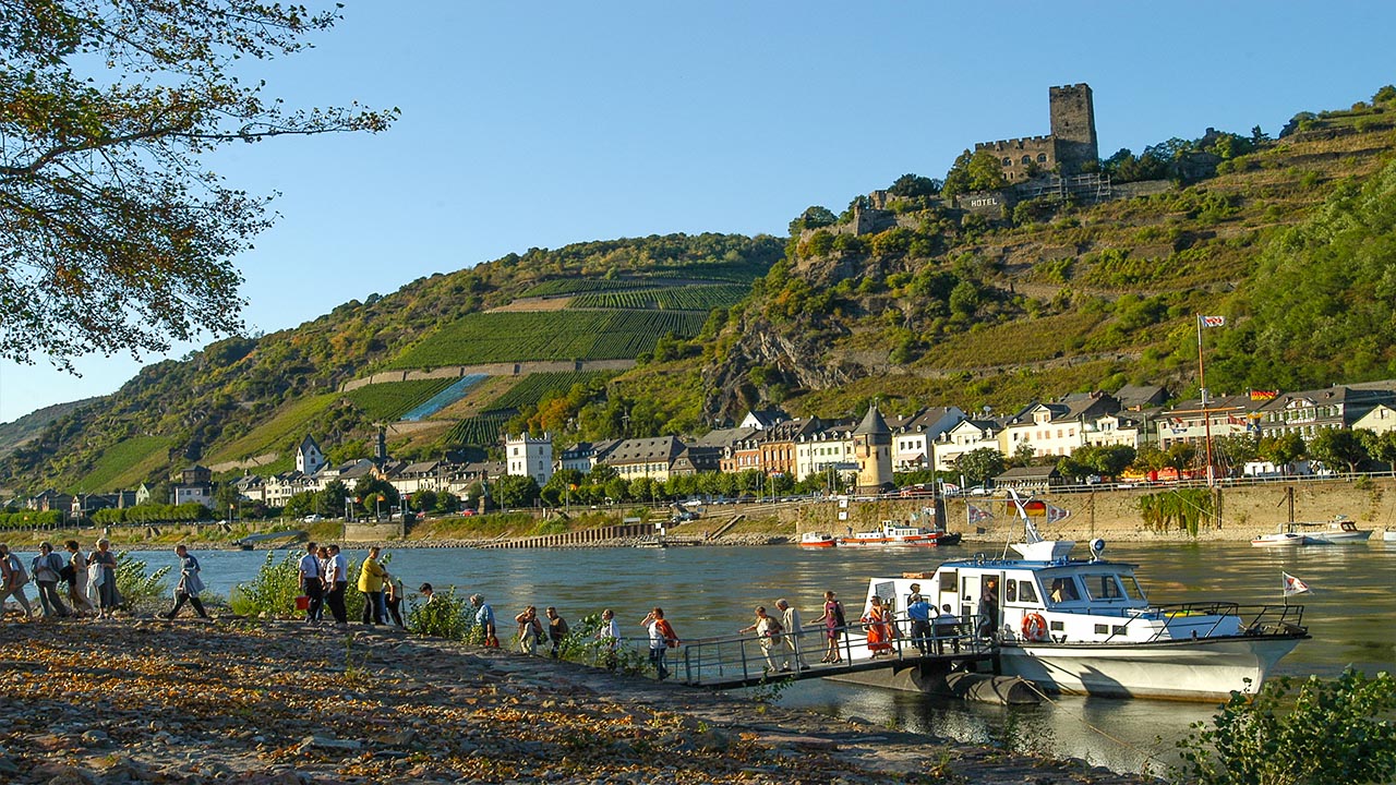 Burg Gutenfels Kaub am Rhein